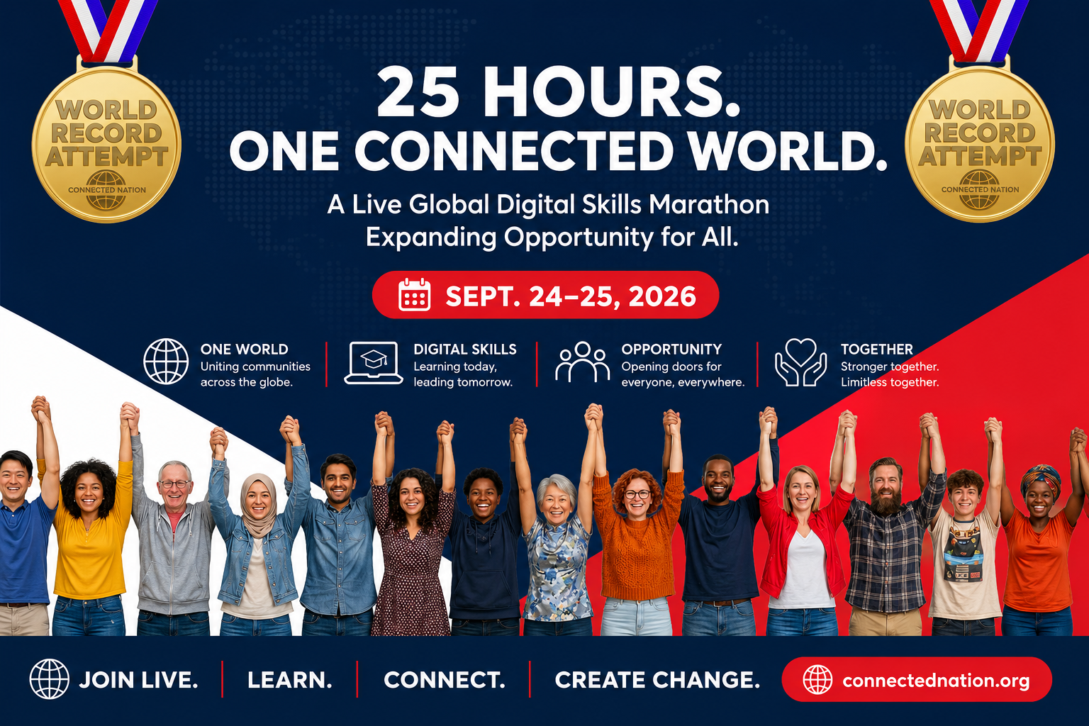 Campaign cover image for Help us set a world record for Digital Literacy