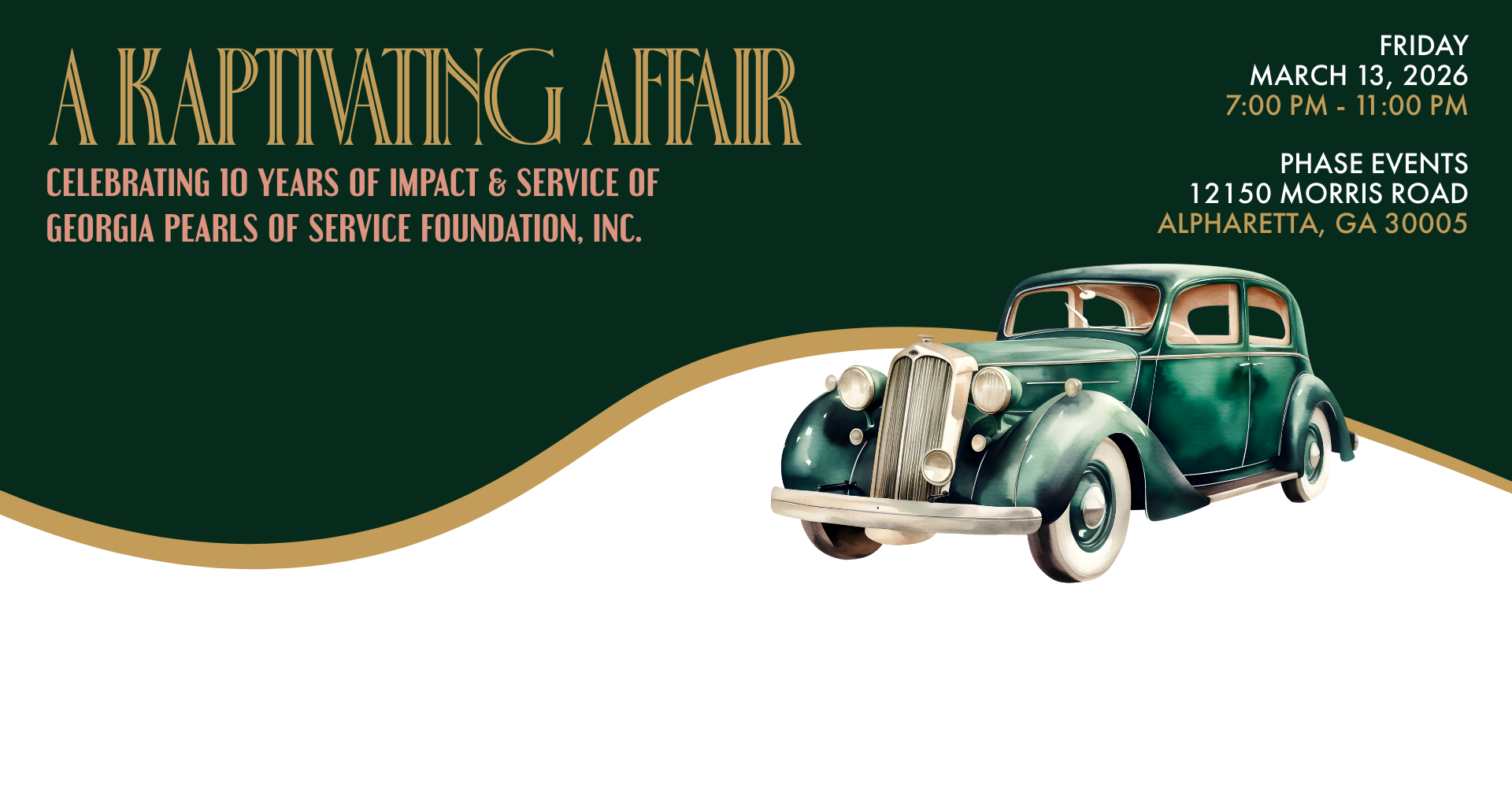 Campaign cover image for 2026 A Kaptivating Affair **NEW DATE**