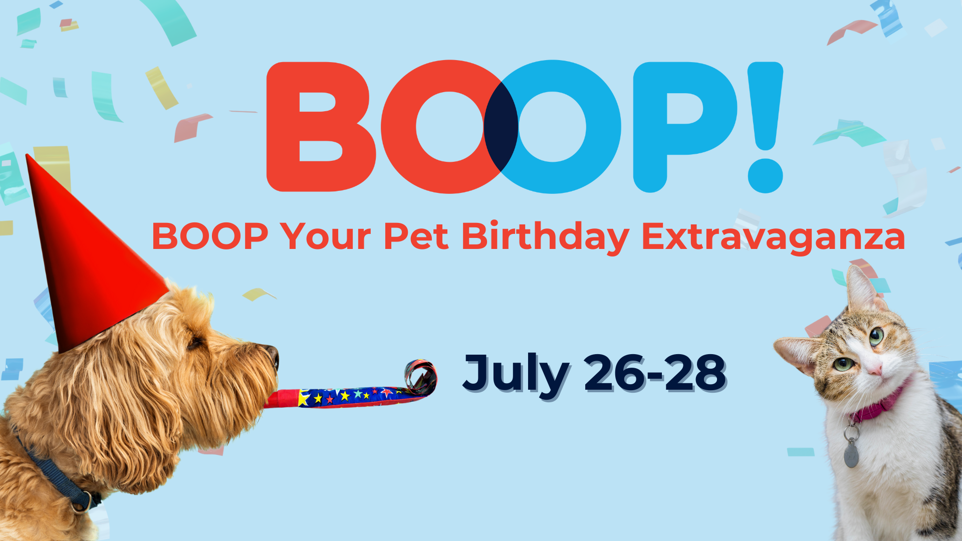 Campaign cover image for National Boop Your Pet Day Weekend 2024
