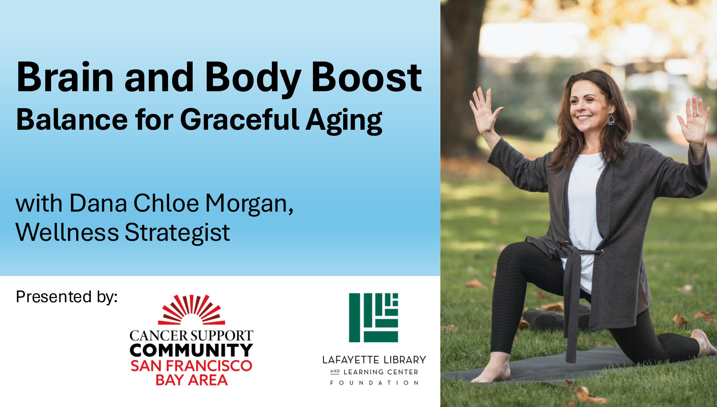 Campaign cover image for Brain and Body Boost ~ Balance for Graceful Aging