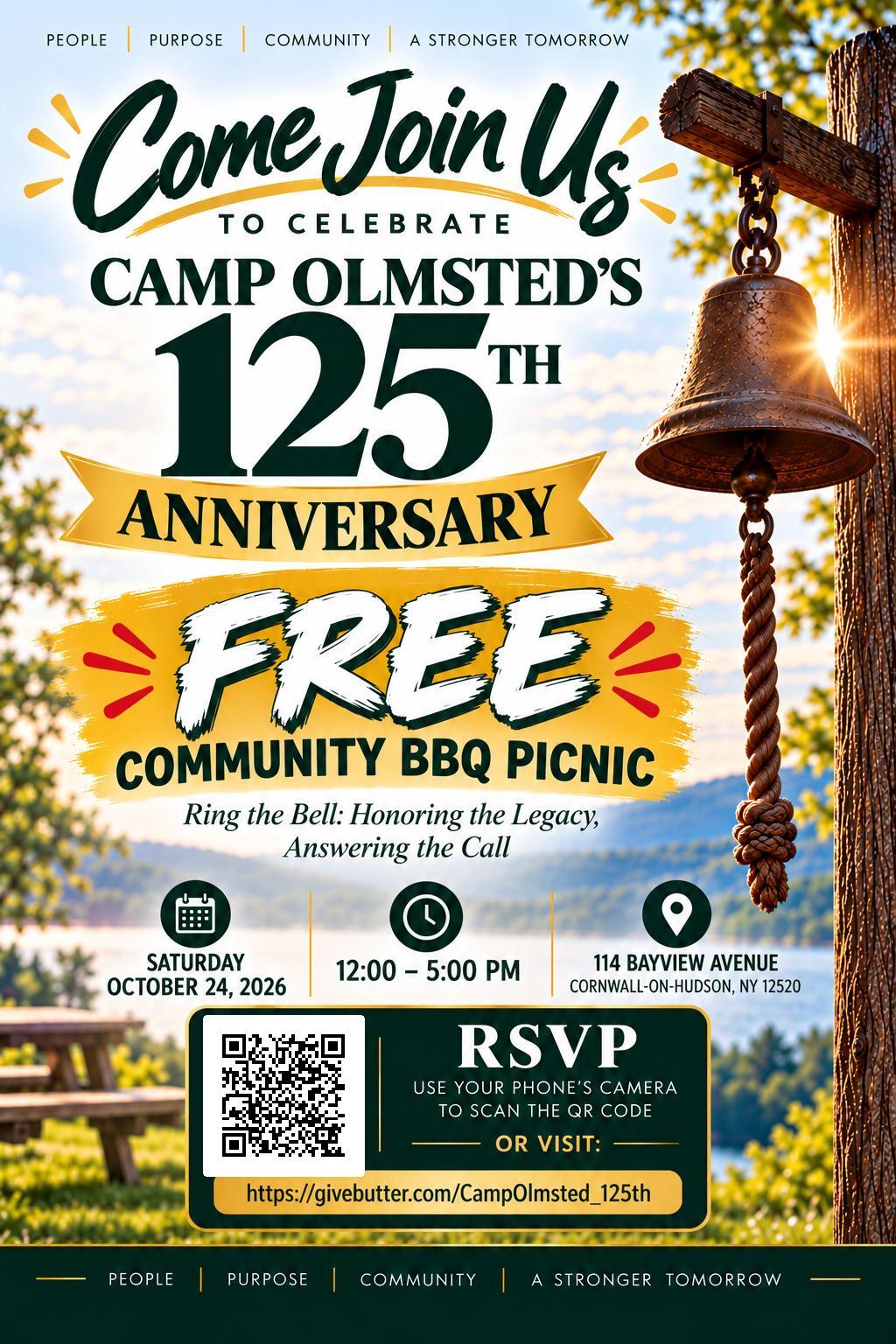 Campaign cover image for Camp Olmsted's 125th Anniversary