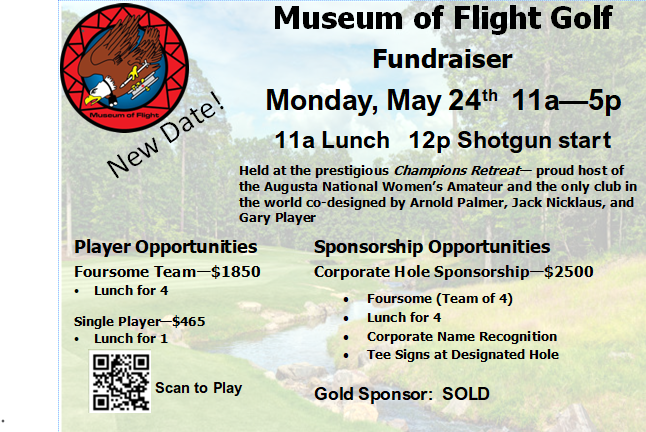 Campaign cover image for Museum of Flight Golf Fundraiser