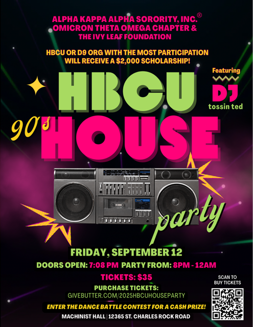 Campaign cover image for 2025 HBCU House Party