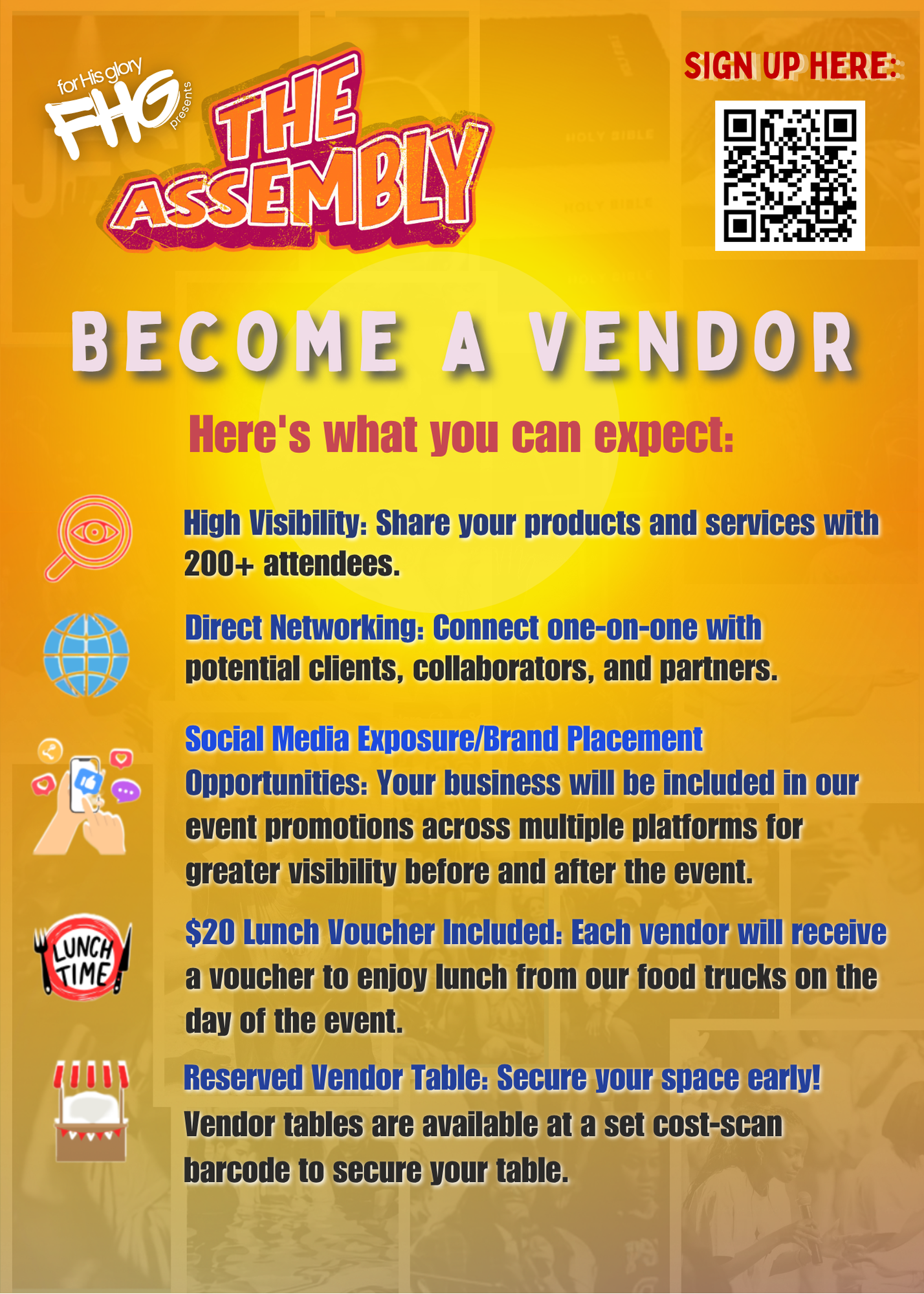 Campaign cover for The Assembly May 26': Vendor Payment