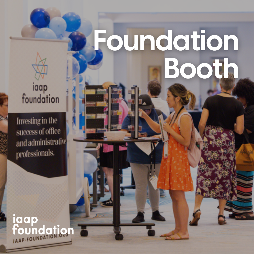 Campaign cover image for 📍Foundation Booth IAAP Summit 2025