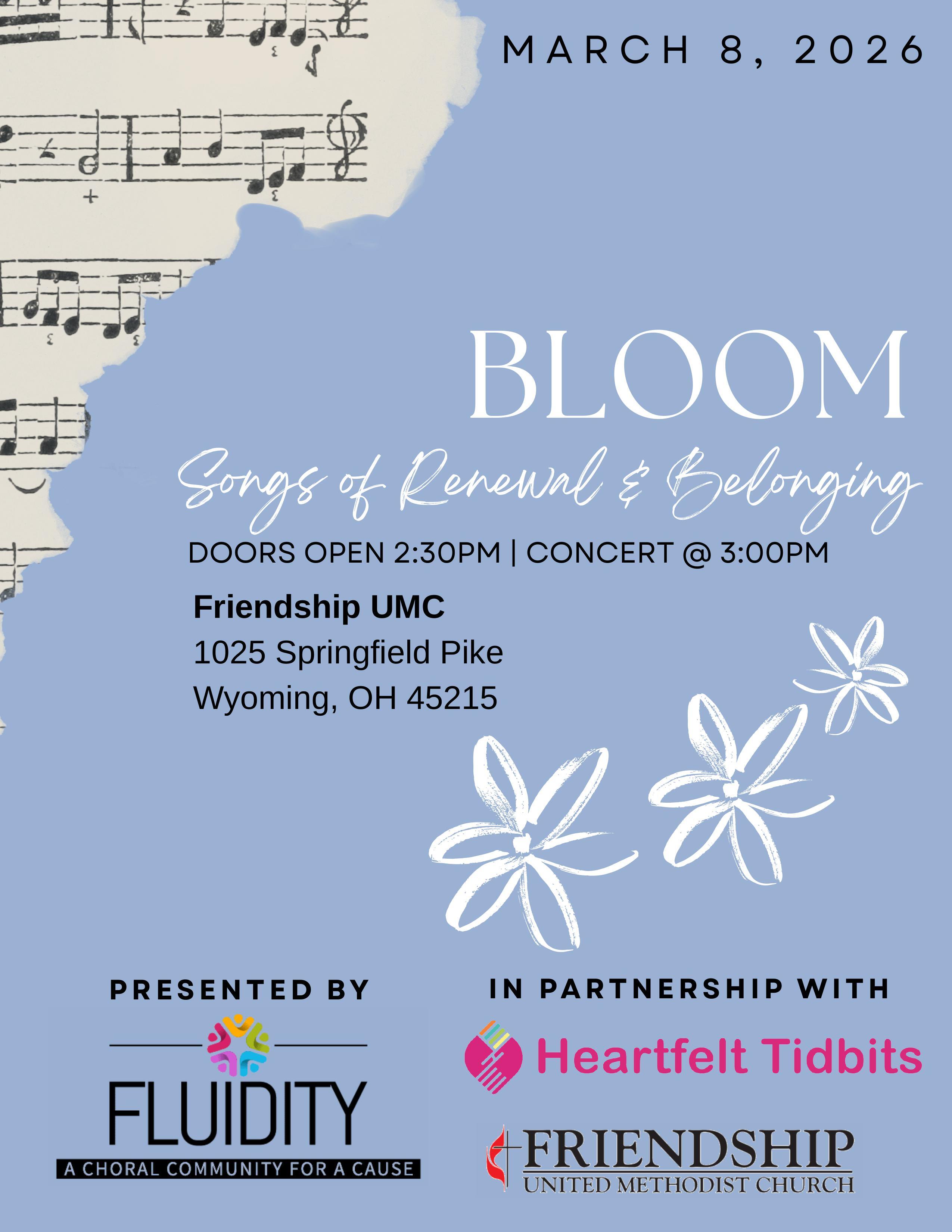 Campaign cover image for BLOOM: Songs of Renewal and Belonging