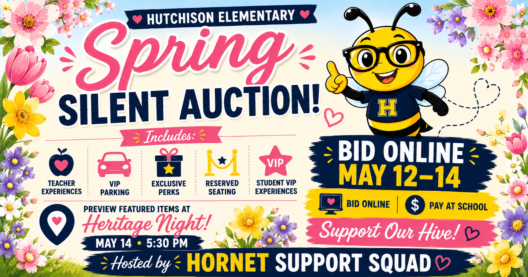 Campaign cover image for Hutchison Spring Silent Auction