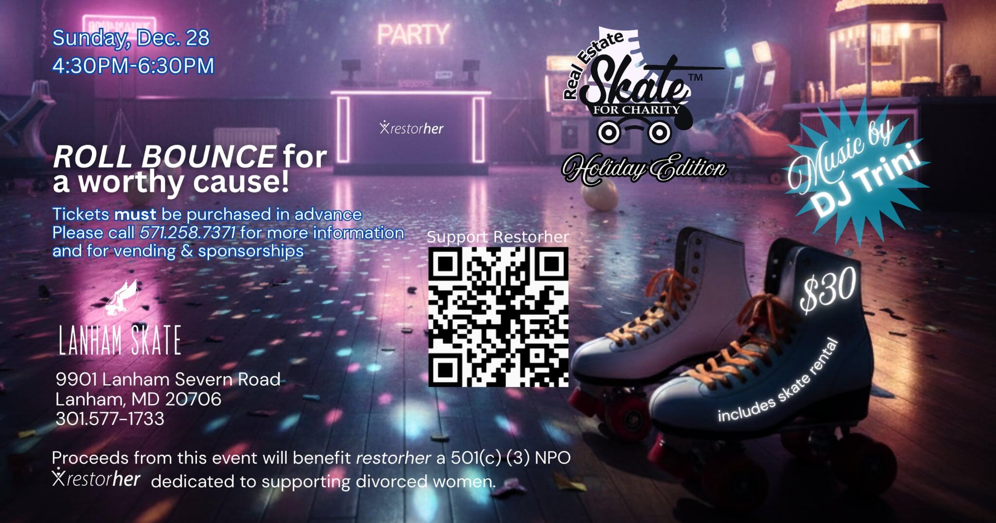 Campaign cover image for Real Estate Skate For Charity (Holiday Edition)
