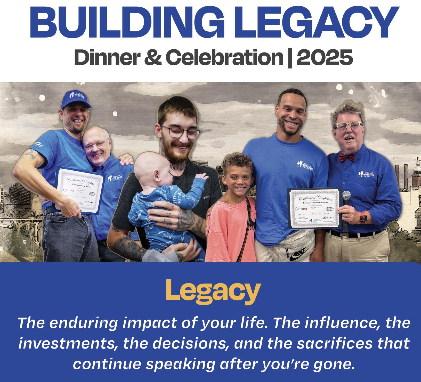 Campaign cover image for Building Legacy: Strengthening Fathers, Families & the Spokane–North Idaho Region