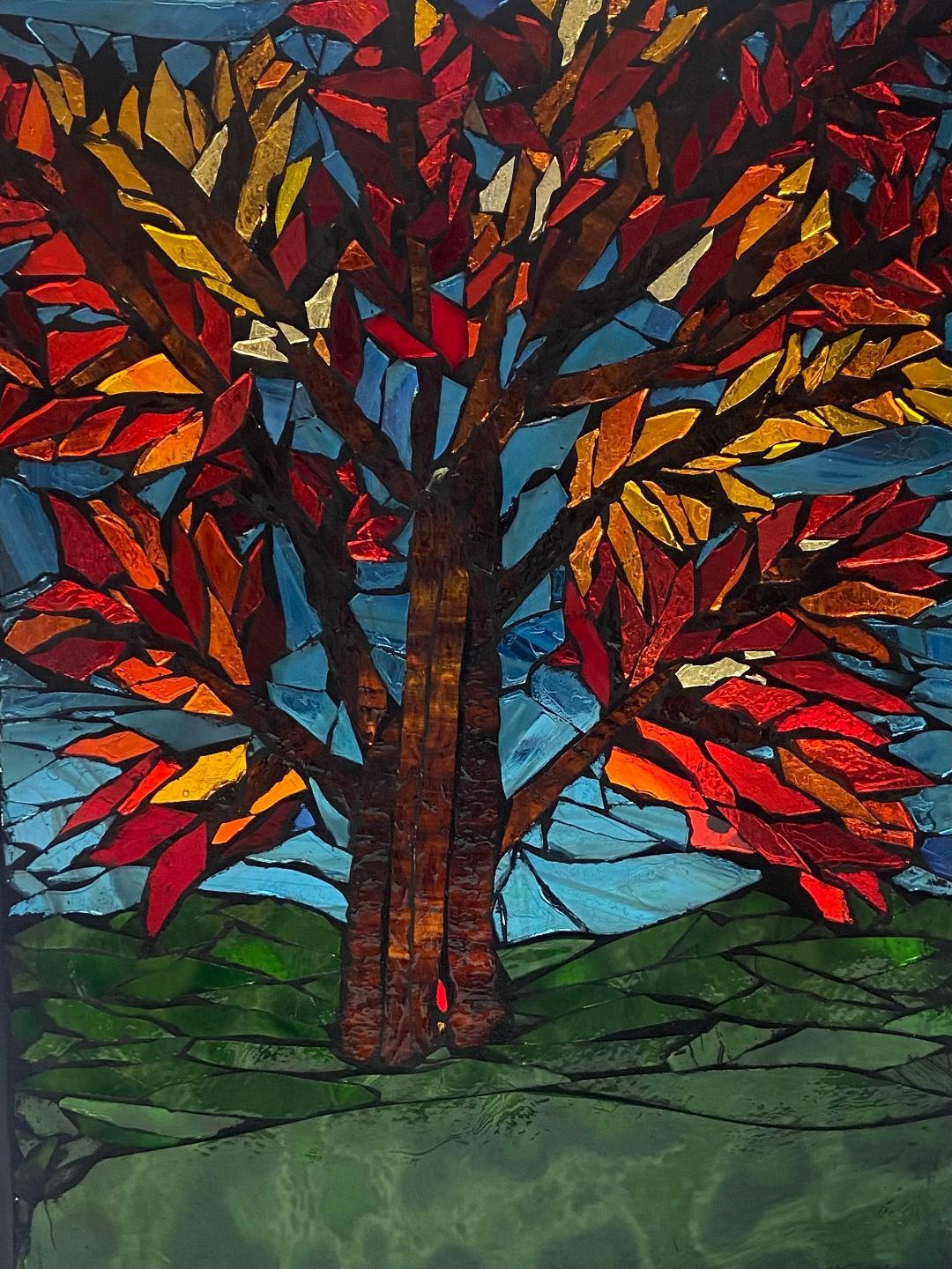 Campaign cover image for Stained-glass mosaic class