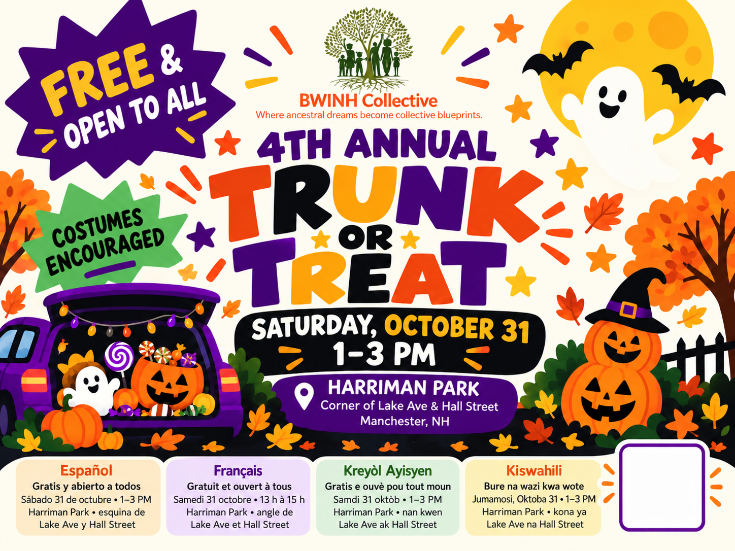 Campaign cover image for 🎃 4th Annual Trunk or Treat 🎃