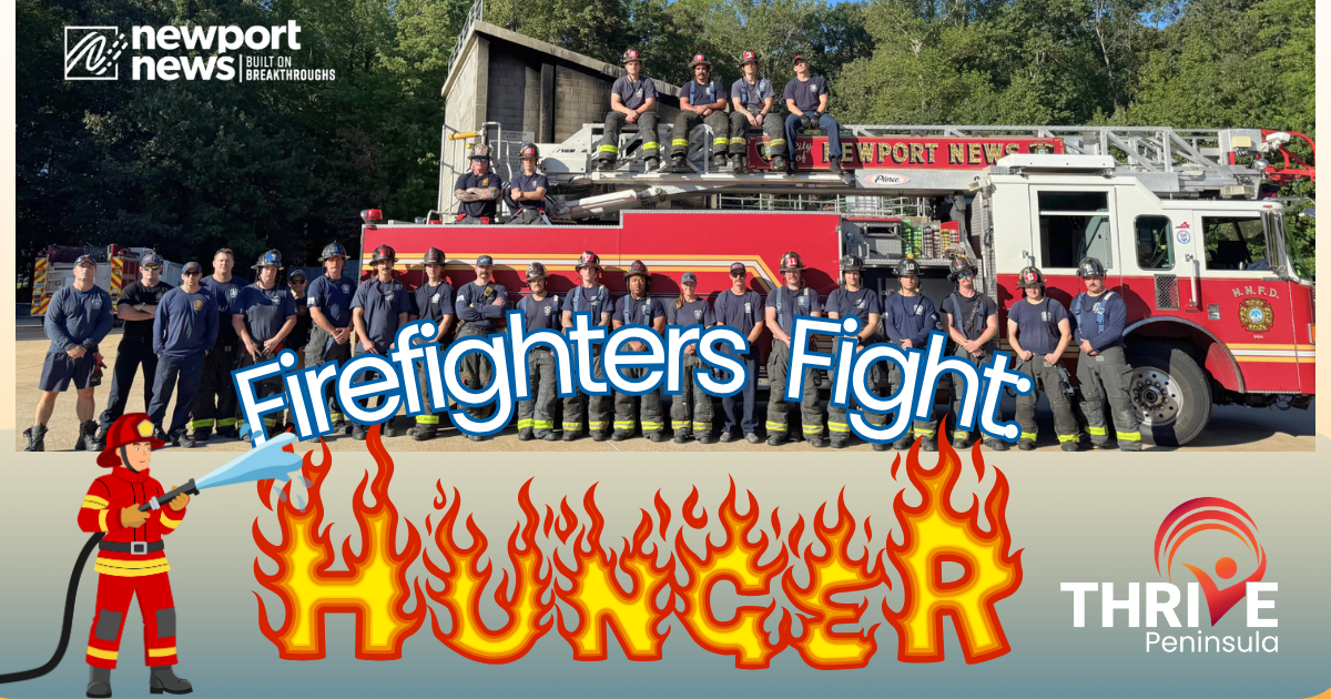 Campaign cover image for 🔥 Extinguish Hunger: Firefighters Fight Hunger with THRIVE