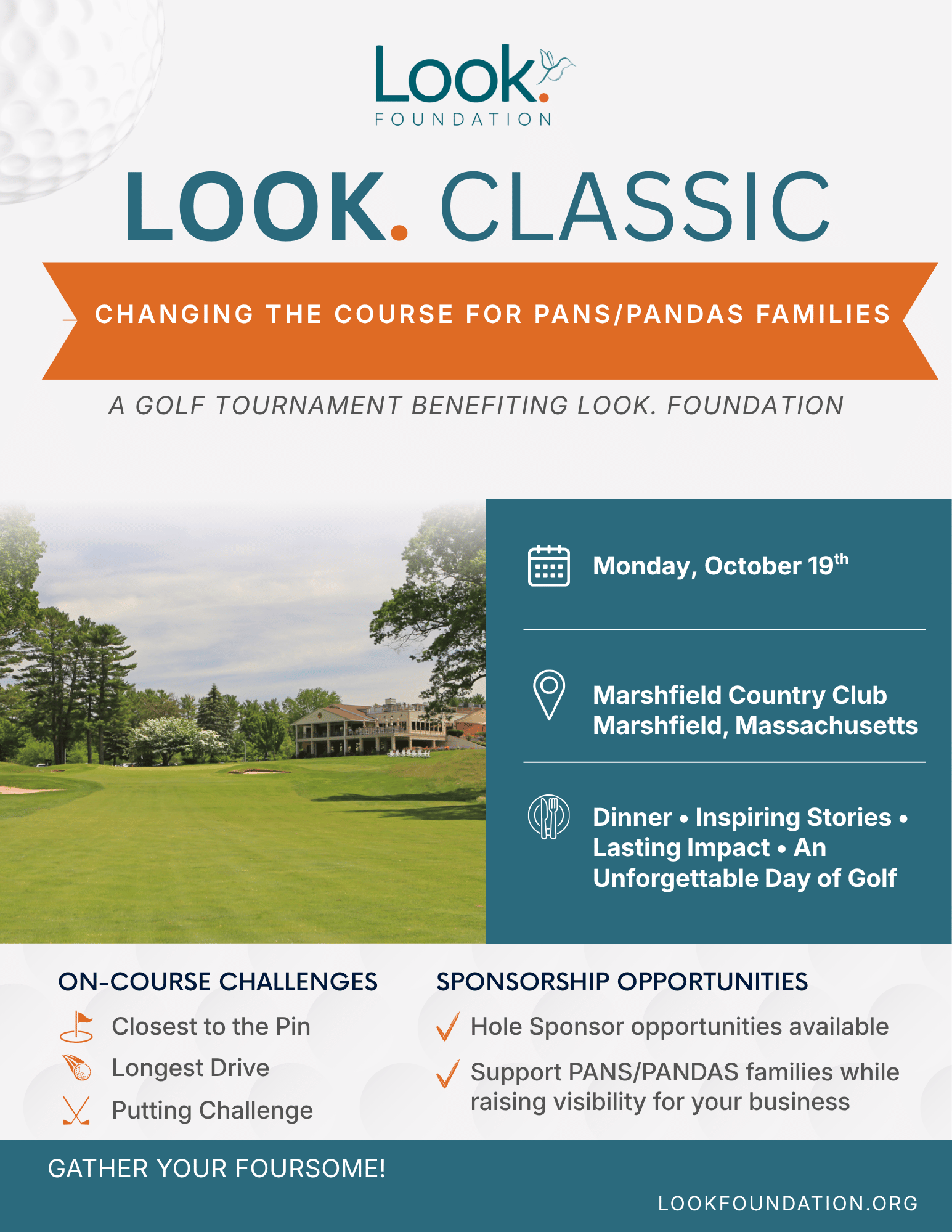Campaign cover image for Look. Classic Golf Tournament 2026