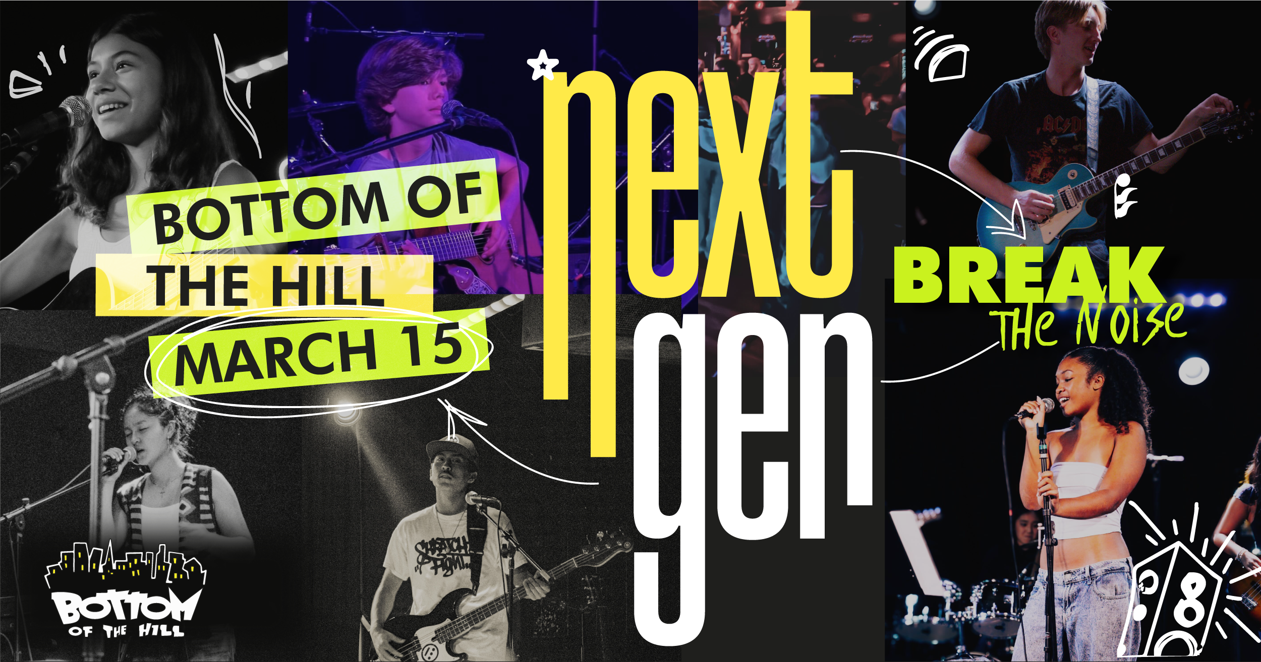 Campaign cover image for Break the Noise: Next Gen Edition Concert
