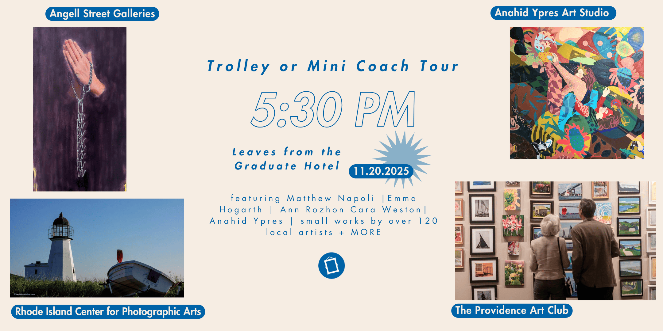 Campaign cover image for Gallery Night 2025 - November 5:30pm Tour