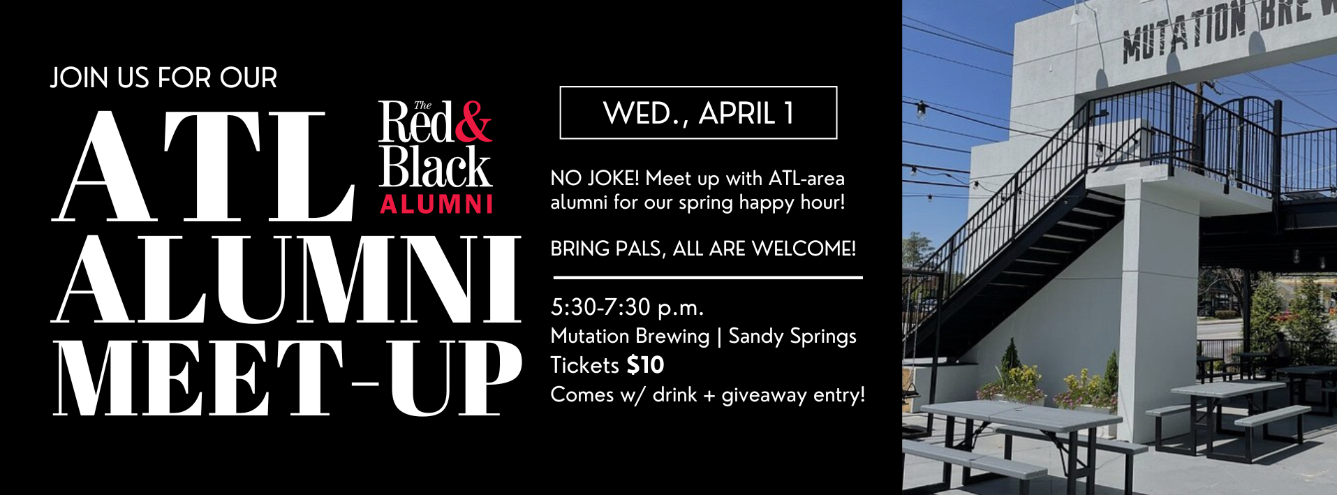 Campaign cover image for The Red & Black Atlanta Alumni Happy Hour