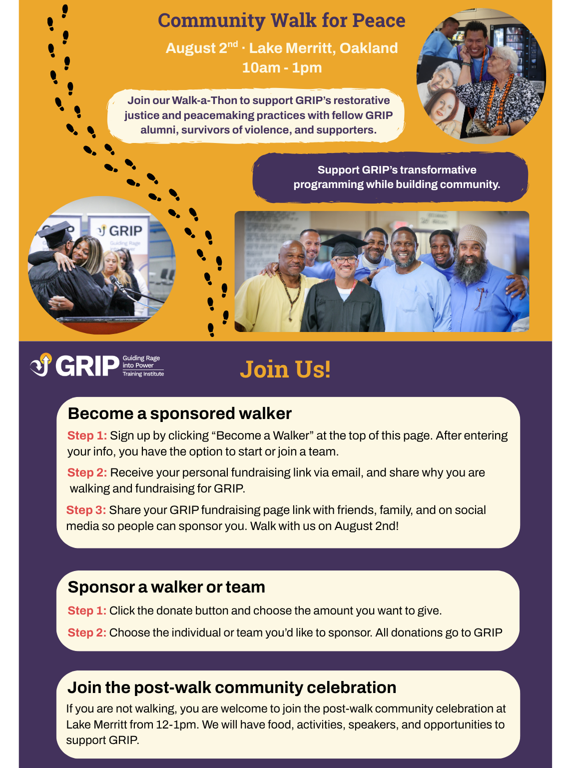 Campaign cover image for 2026 GRIP Walk a Thon
