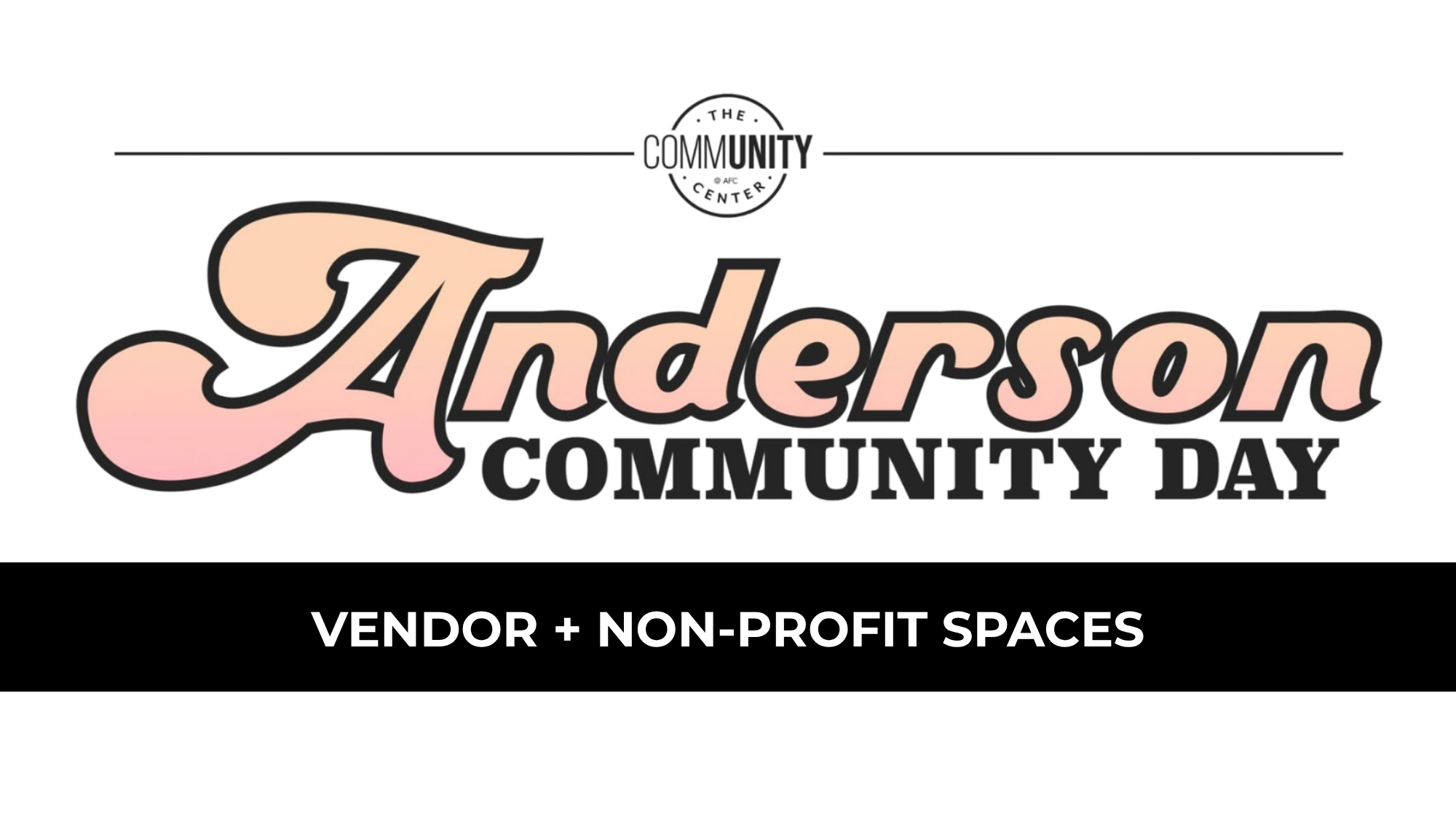 Campaign cover for COMMUNITY DAY 2026 / VENDOR SPACE
