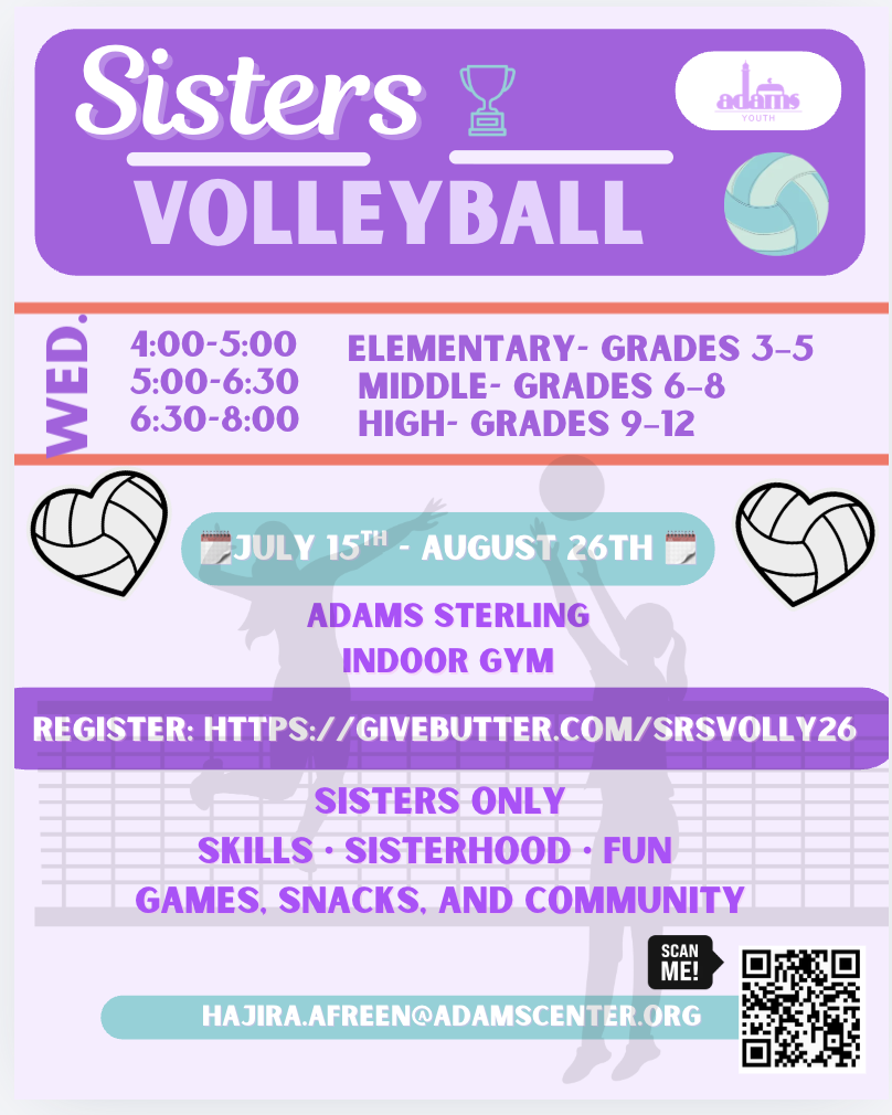 Campaign cover image for Sisters' Volleyball 2026 (3rd-12th Grade)