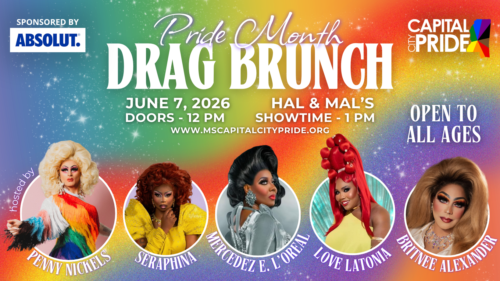 Campaign cover image for Pride Month Kickoff Drag Brunch