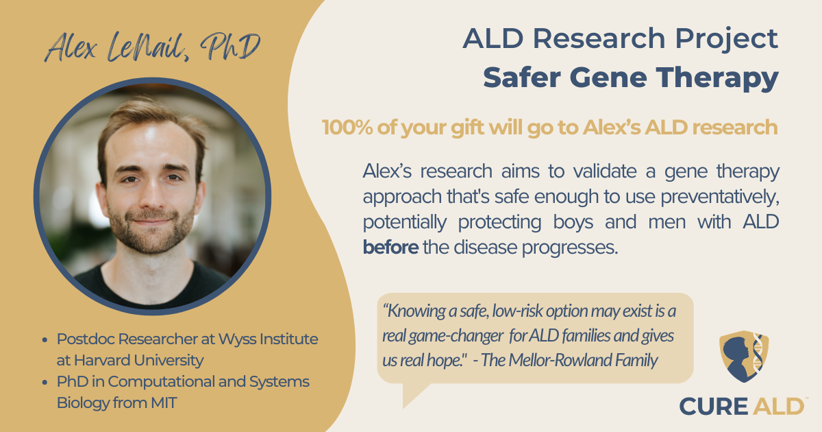 Campaign cover image for ALD Research Project: Safer Gene Therapy for ALD