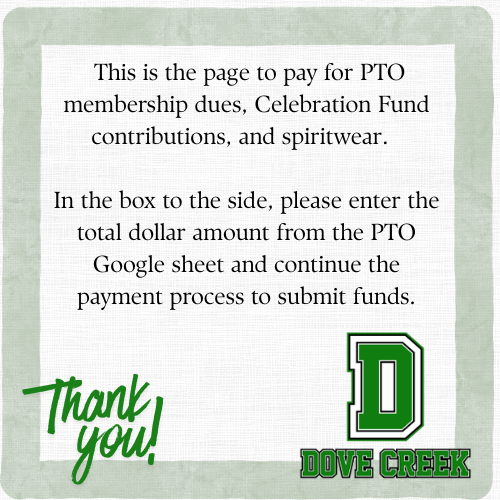 Campaign cover for PTO Membership/Celebration/SpiritWear