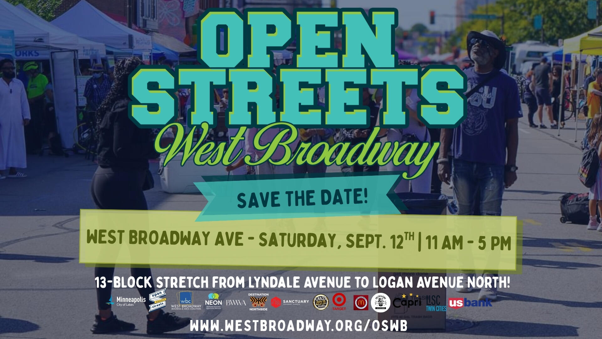 Campaign cover image for 2026 Open Streets West Broadway Vendor Registration