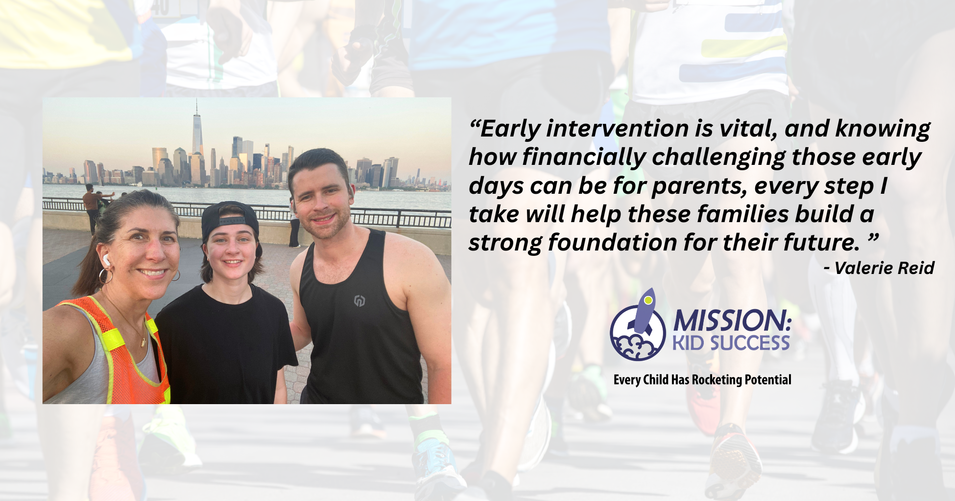 Campaign cover image for Every Mile for Mission: Kid Success