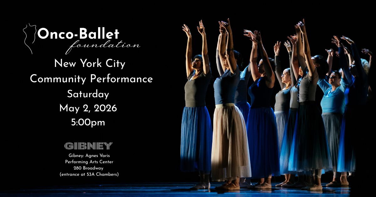 Campaign cover image for Onco-Ballet New York City Community Performance 2026