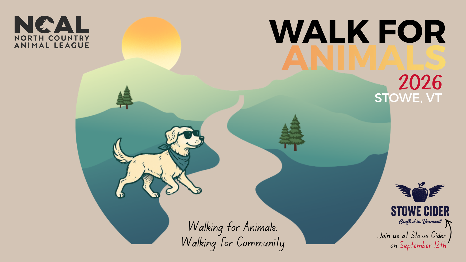 Campaign cover image for Walk for Animals at Stowe Cider