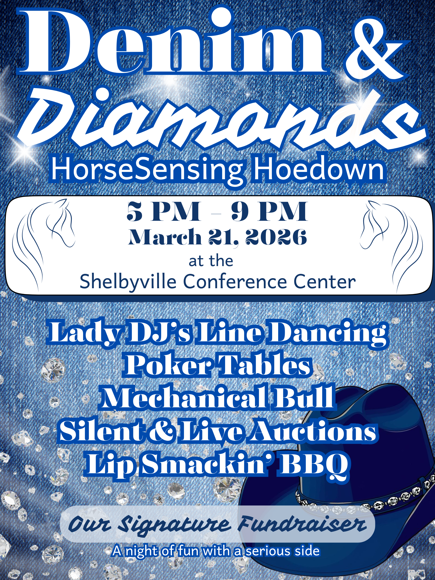 Campaign cover image for HorseSensing Hoedown-Denim & Diamonds 2026