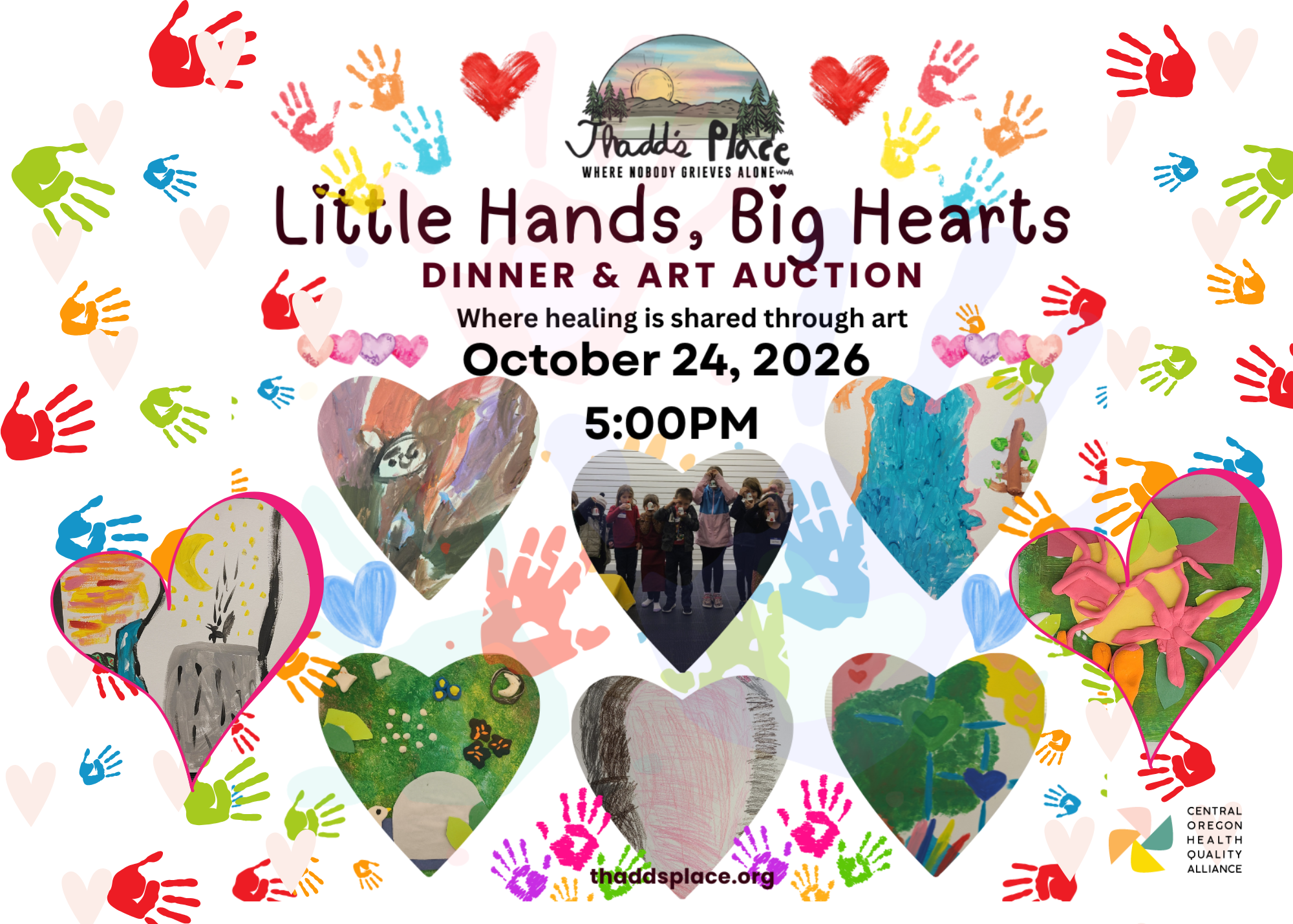 Campaign cover image for Little Hands, Big Hearts Dinner and Art Auction