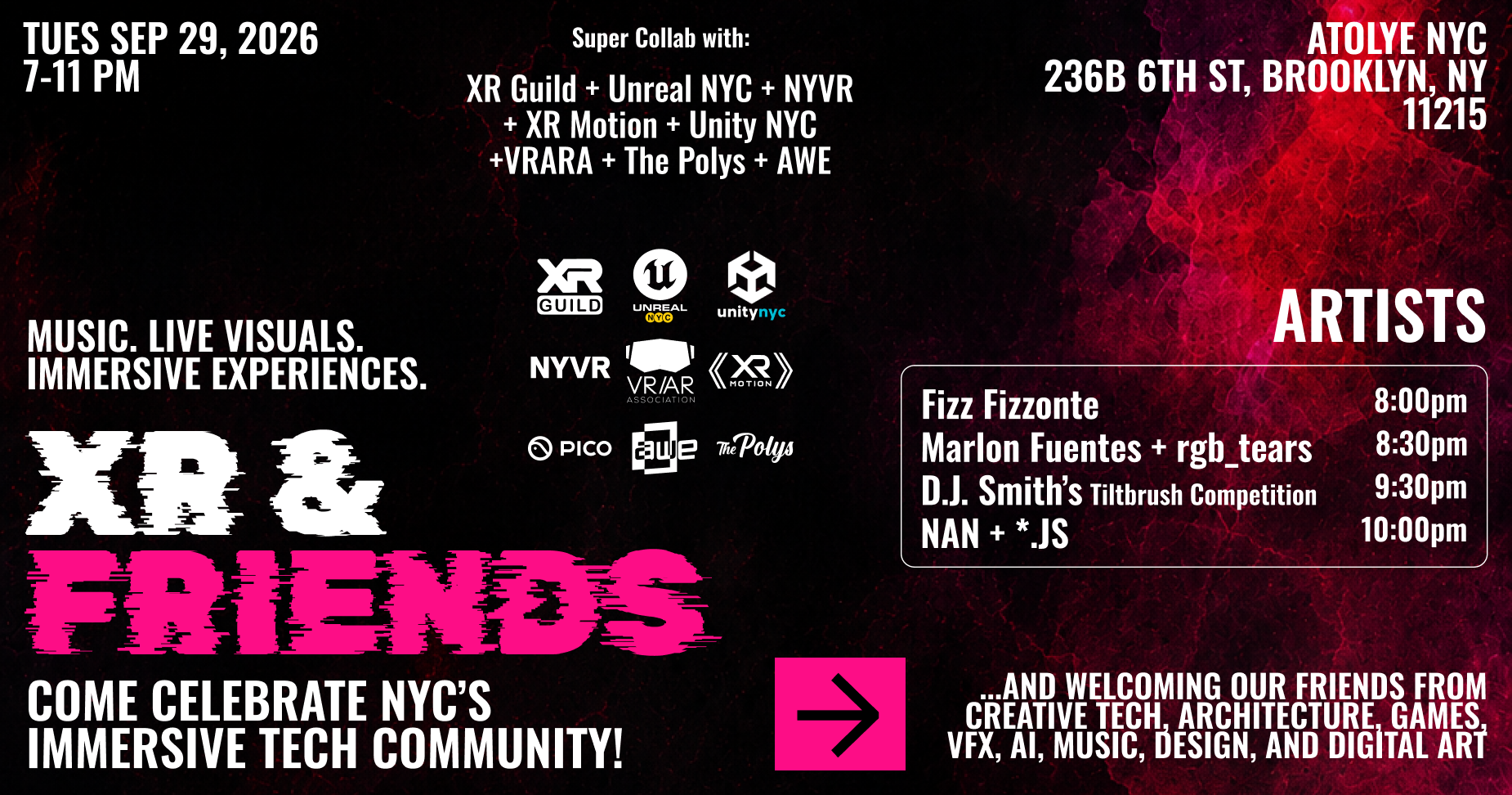 Campaign cover image for XR & Friends Party