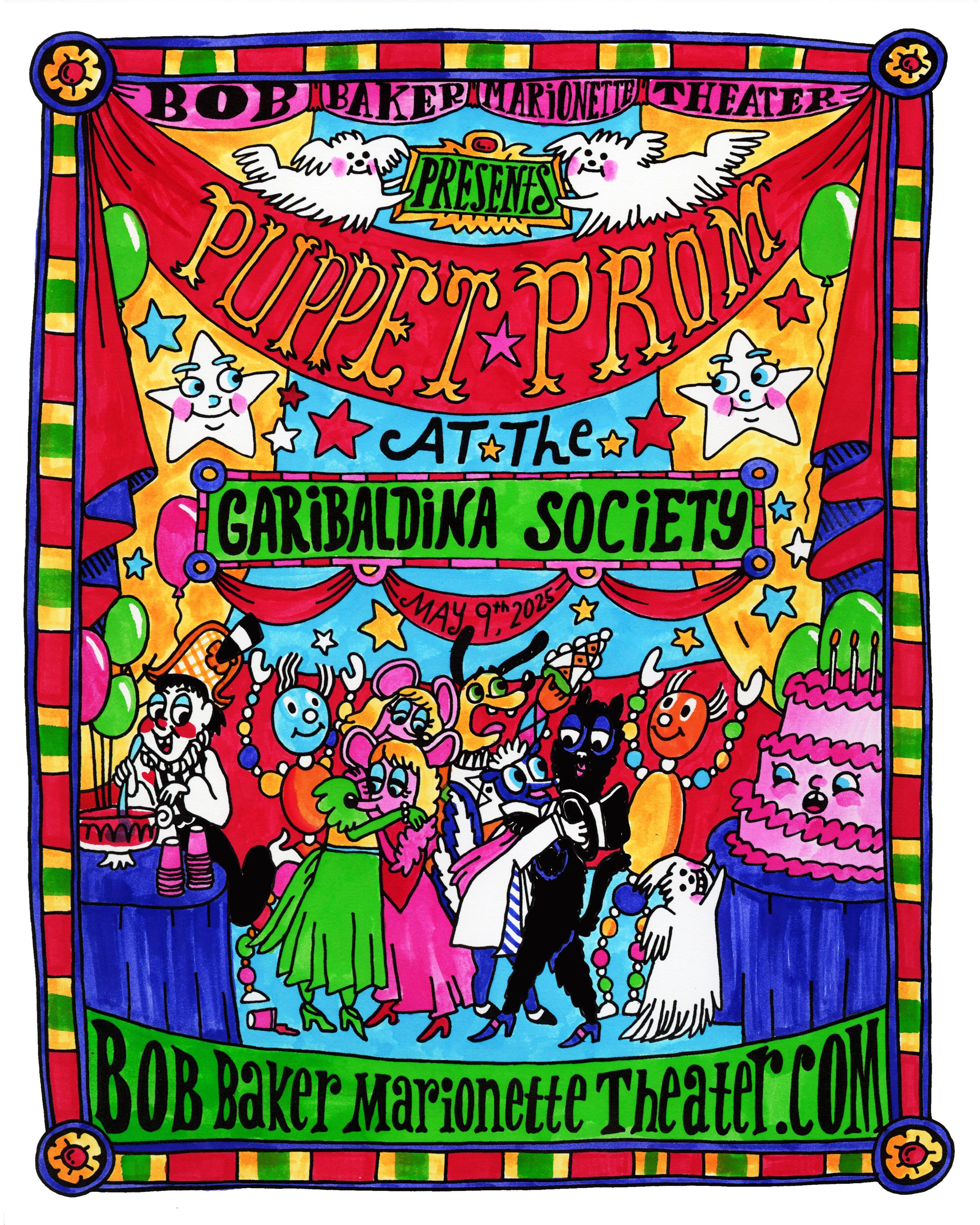 Campaign cover image for Bob Baker Marionette Theater's 2025 Puppet Prom Auction