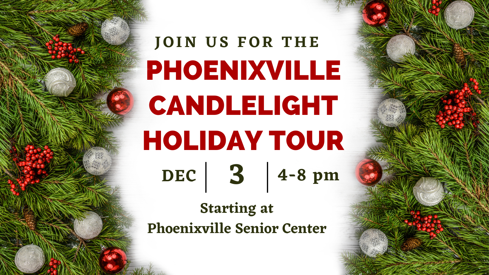 Campaign cover image for 2022 Phoenixville Candlelight Holiday Tour