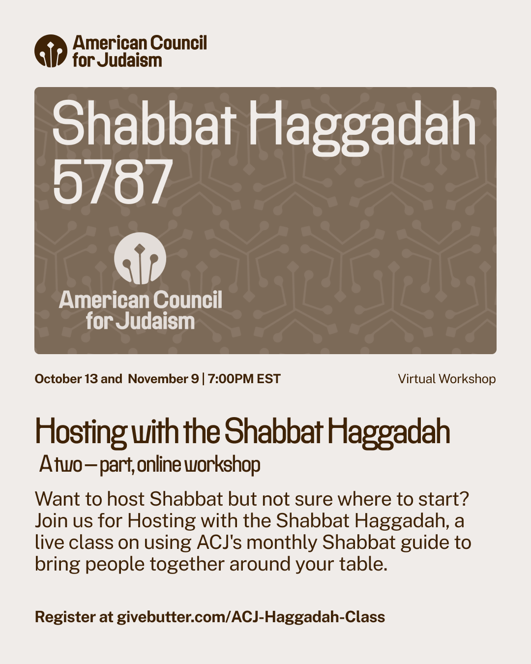 Campaign cover image for Hosting with the Shabbat Haggadah