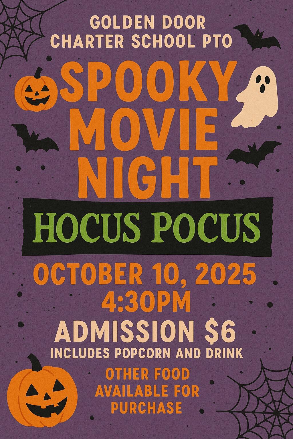 Campaign cover image for 2025-2026 P.T.O  Movie Night