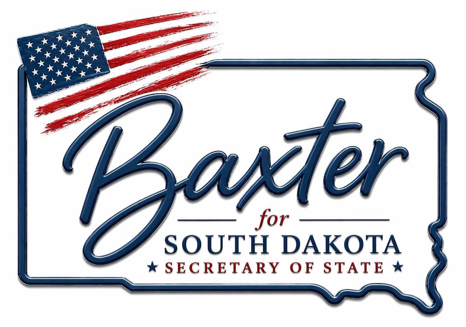 Campaign cover for Baxter for South Dakota Secretary of State