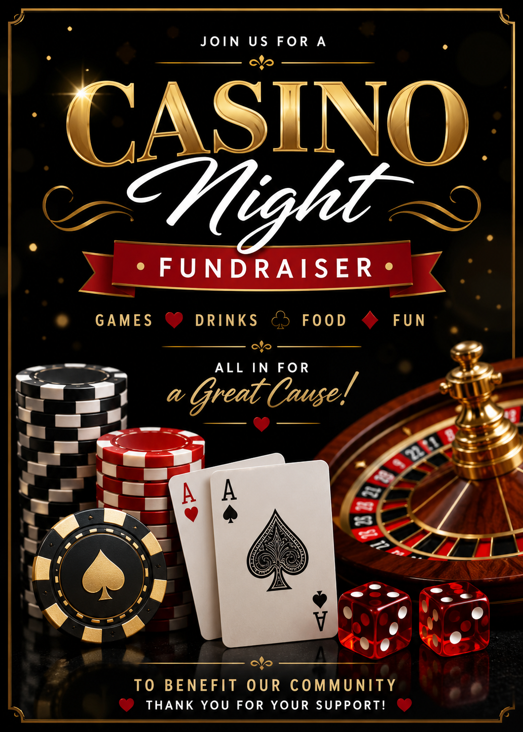 Campaign cover image for Casino Night 2026
