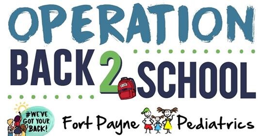 Campaign cover image for Fort Payne Peds Operative Back to School 2025