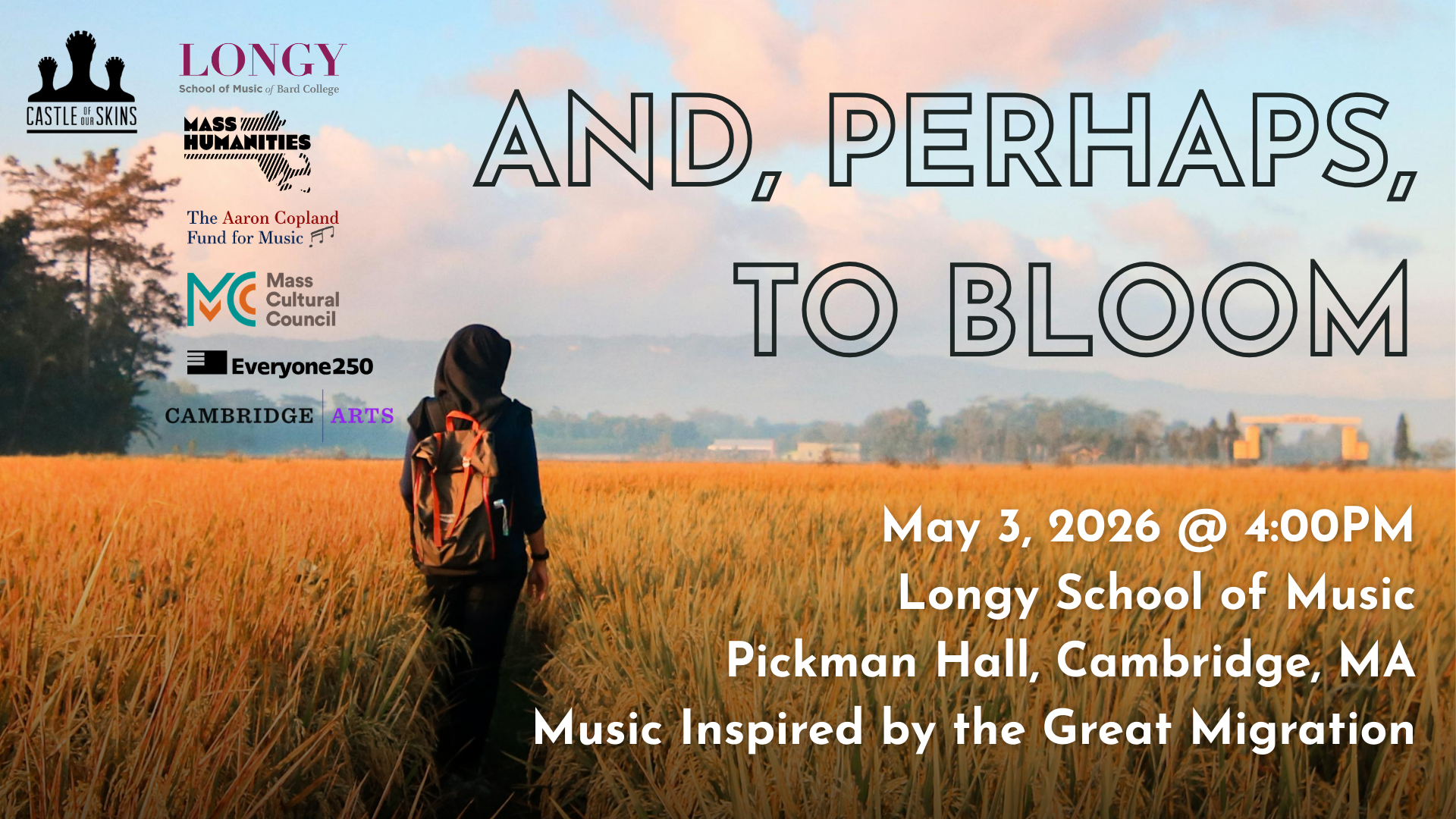 Campaign cover image for And, Perhaps, To Bloom