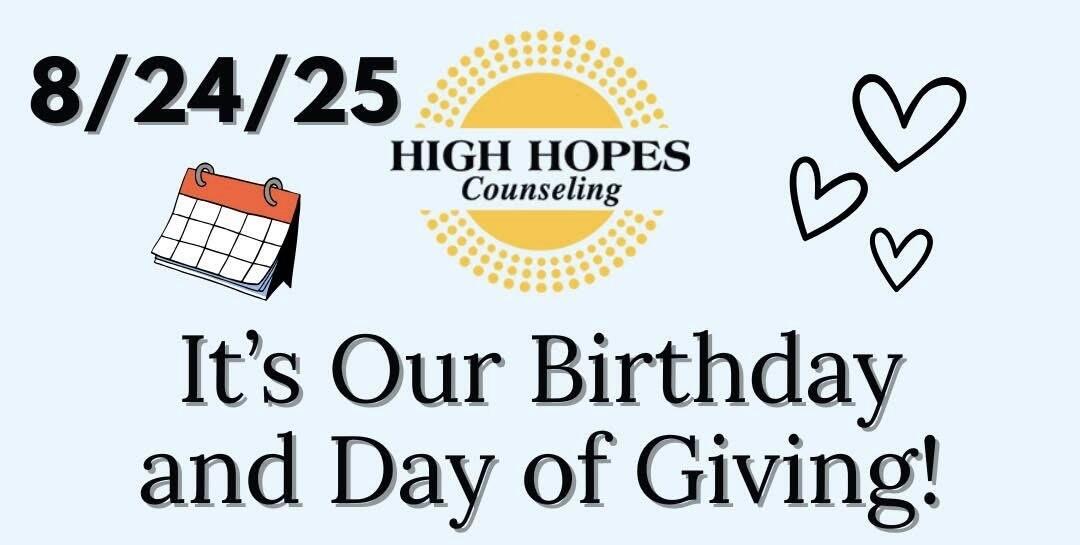 Campaign cover image for High Hopes Turns 5! Help Us Keep Hope Alive!