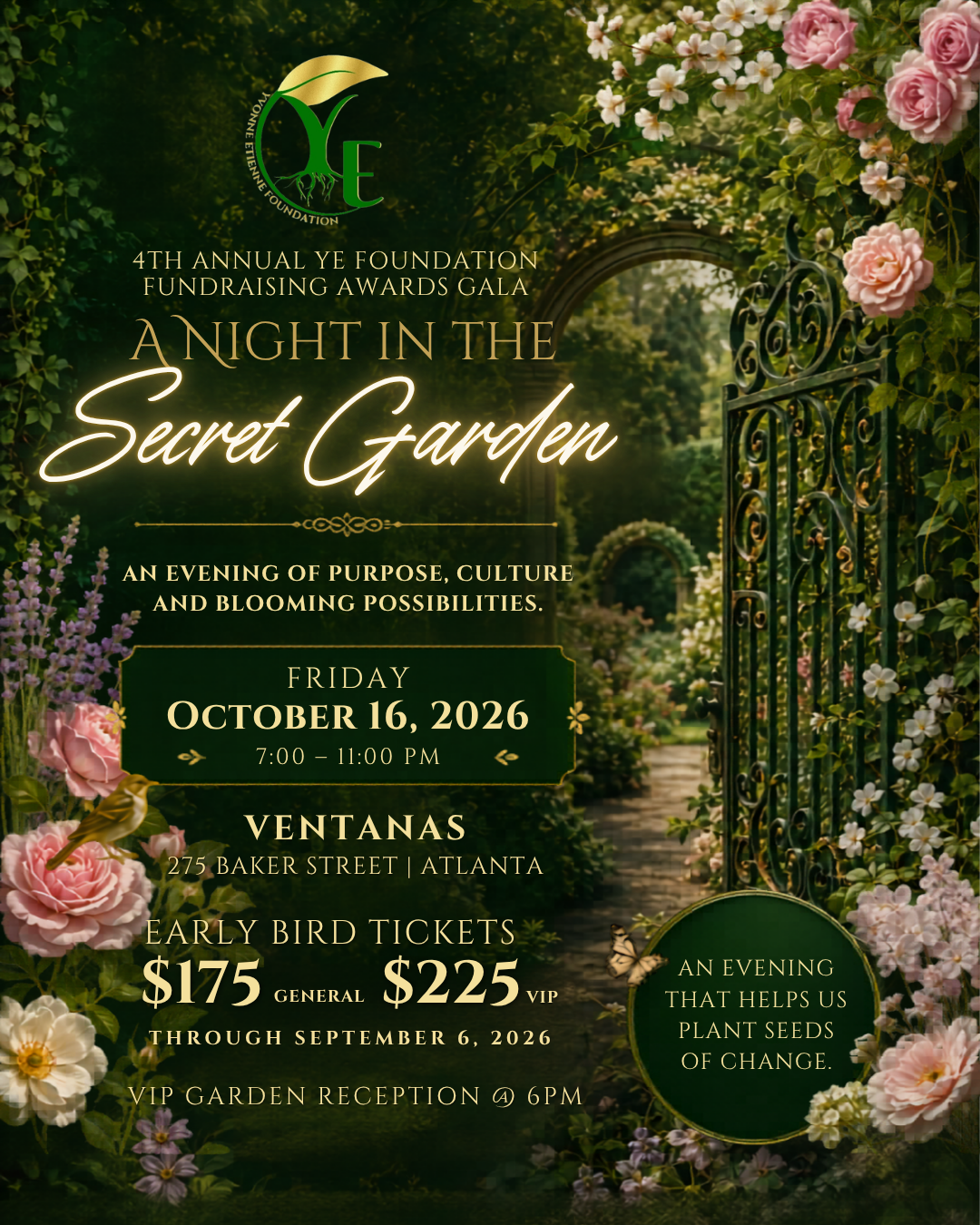 Campaign cover image for 4th Annual YE Foundation Fundraising Awards Gala