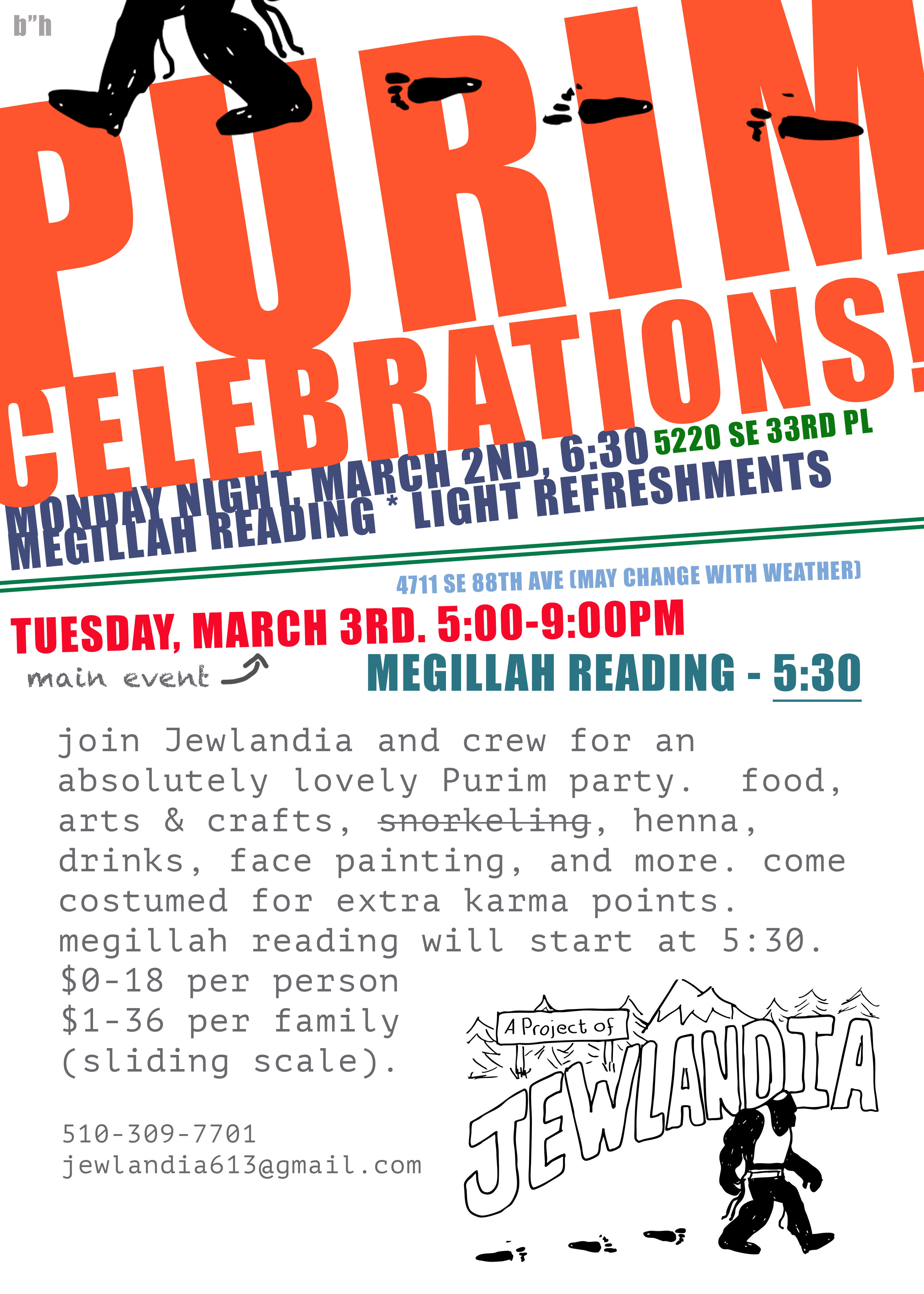 Campaign cover image for Purim Partay!