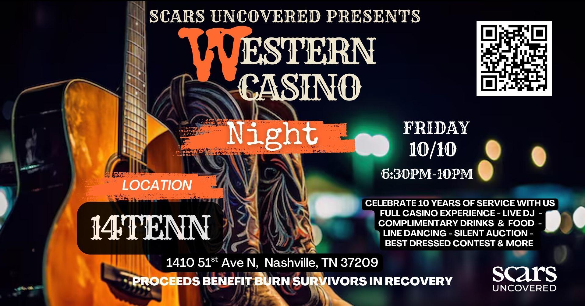 Campaign cover image for Western Casino Night