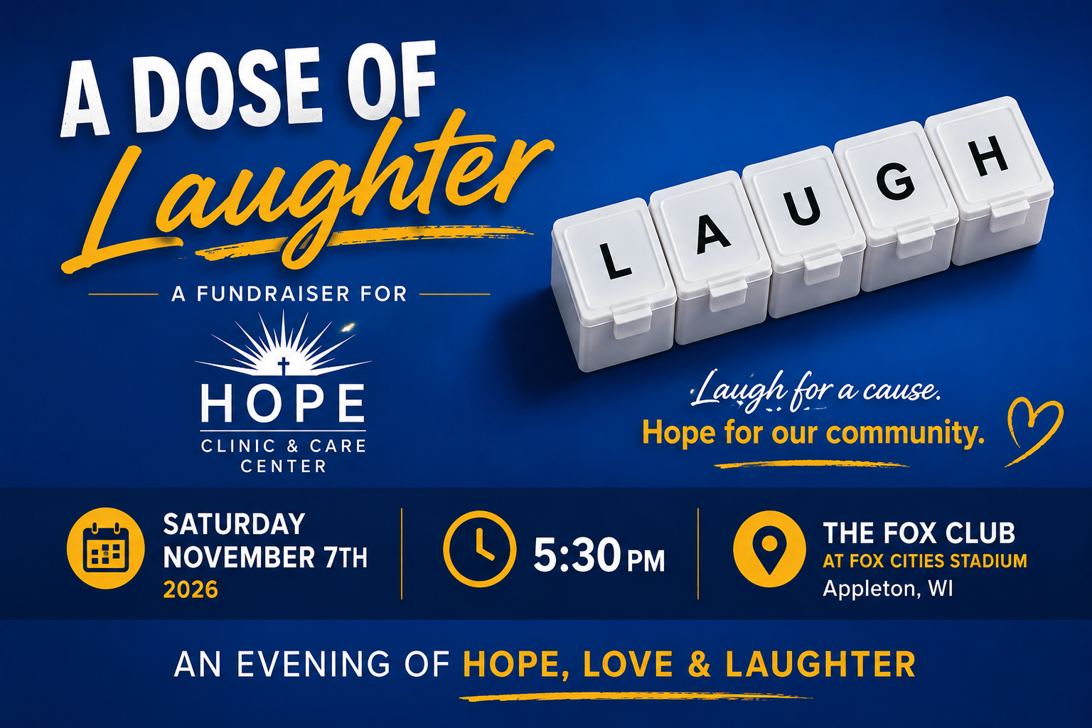 Campaign cover image for A Dose of Laughter