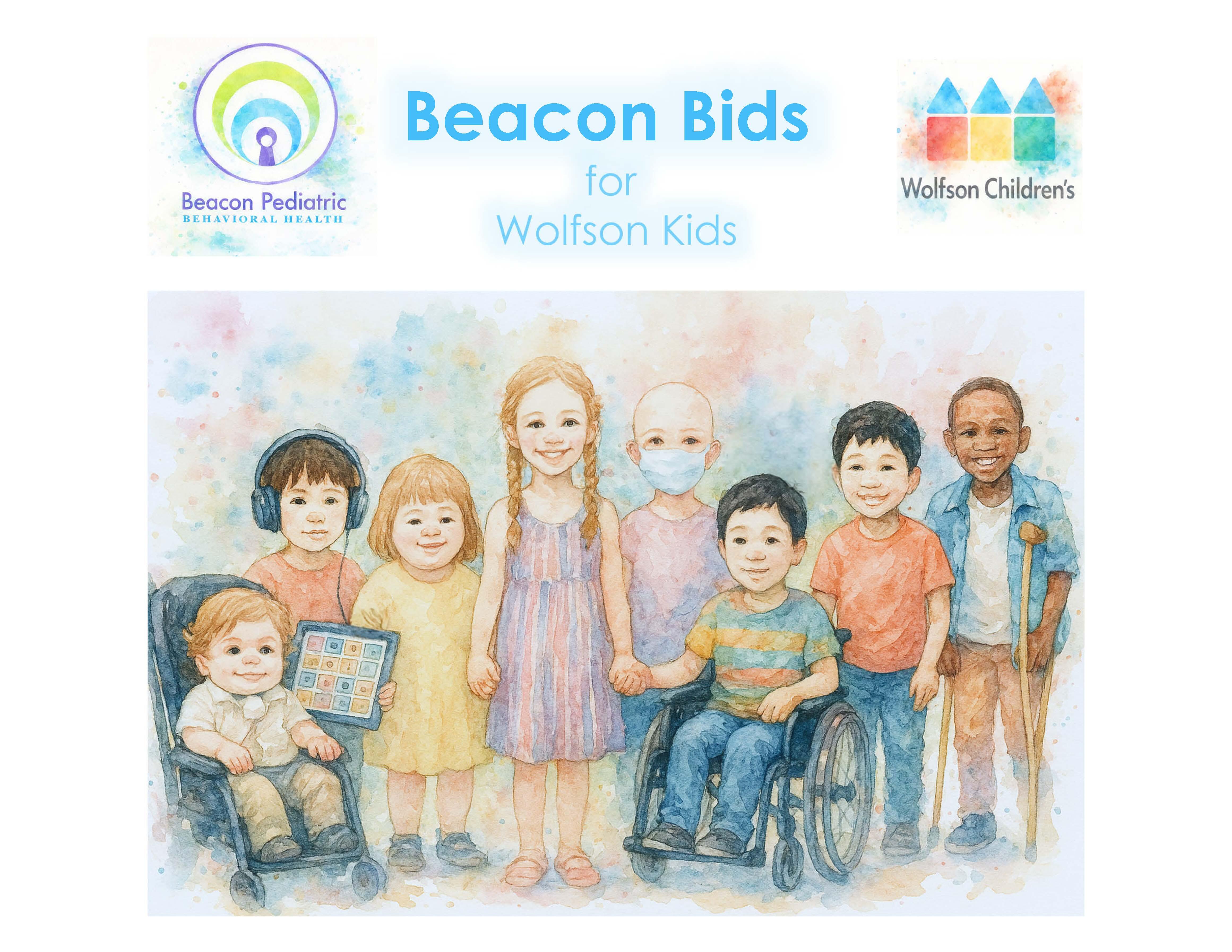 Campaign cover image for Beacon Bids for Wolfson Kids