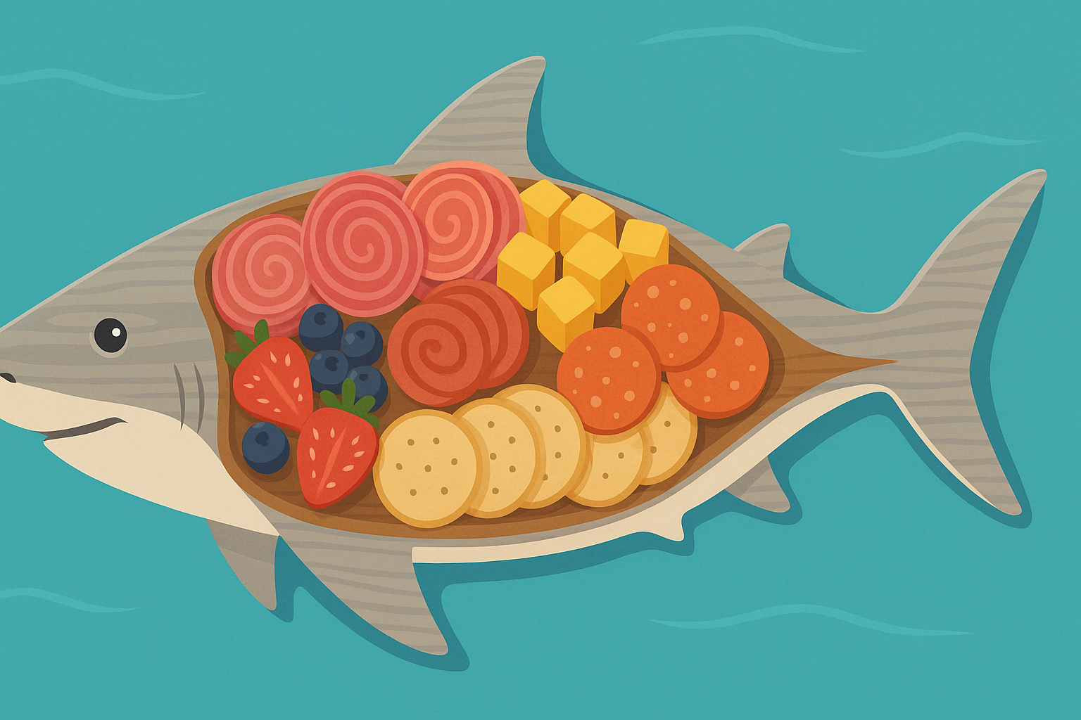 Campaign cover image for Shark Week Celebration: “Shark-Cuterie” Luncheon at Safehaven