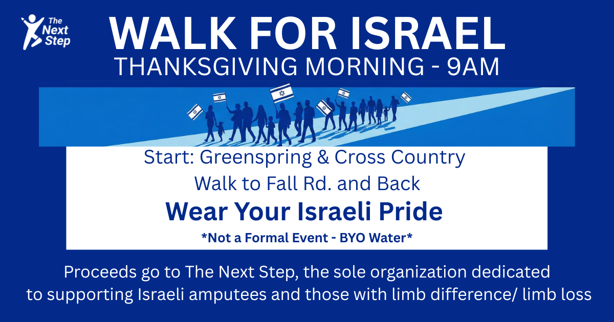 Campaign cover image for Walk for Israel