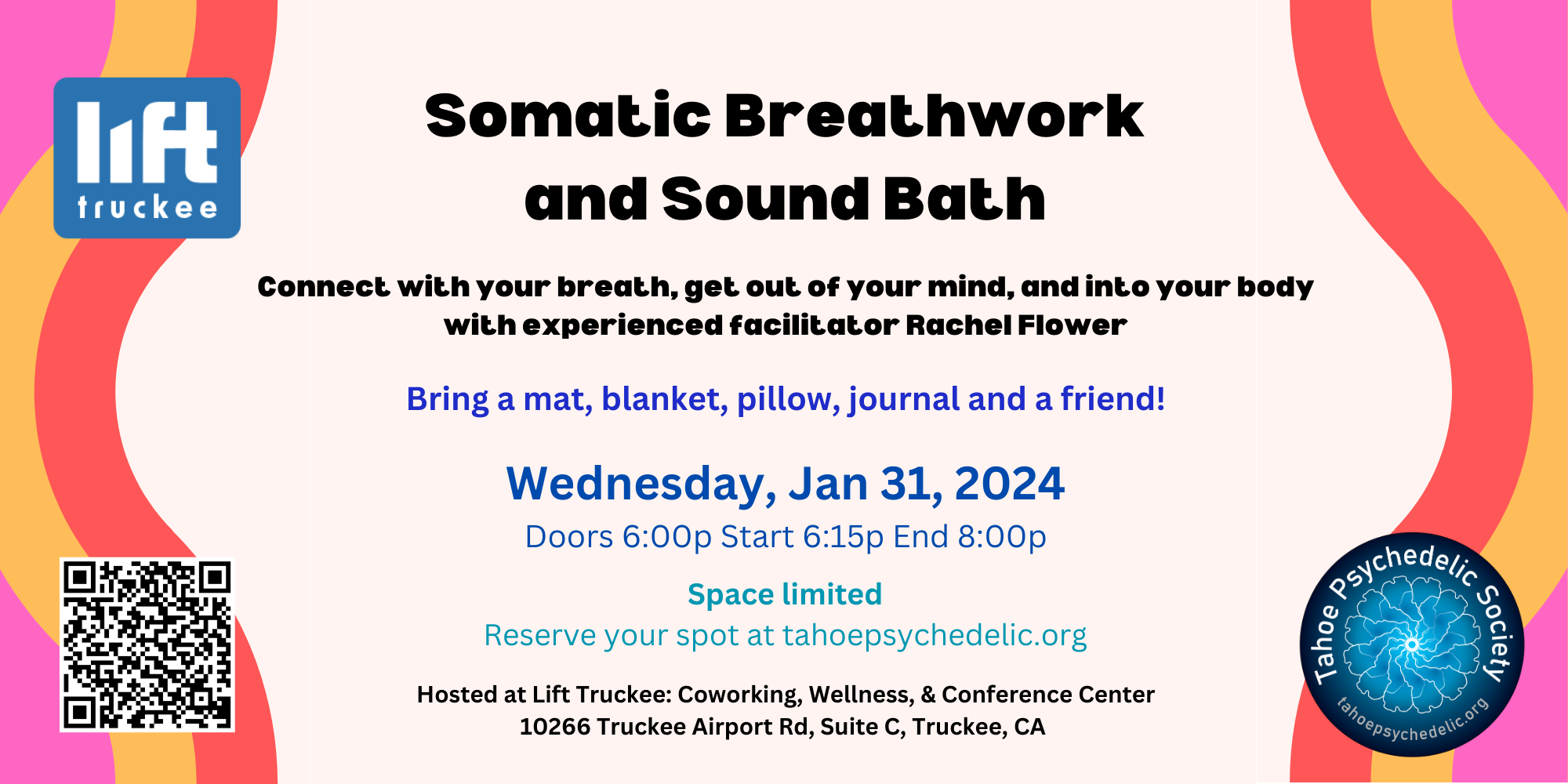 Campaign cover image for Jan 31 2024 - Somatic Breathwork and Sound bath